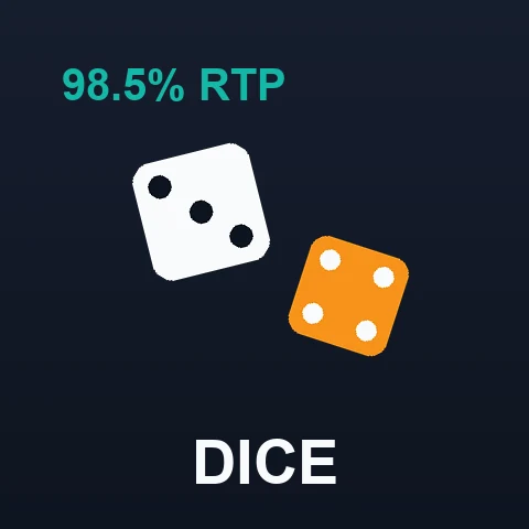 Dice — provably fair crypto game